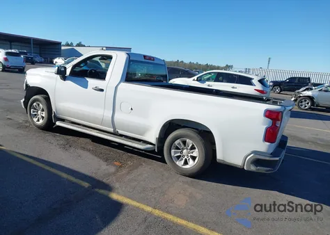 2024 Chevrolet Silverado 1500 2Wd Long Bed Wt из США, поврежденный, VIN 3GCNAAED4RG400284
